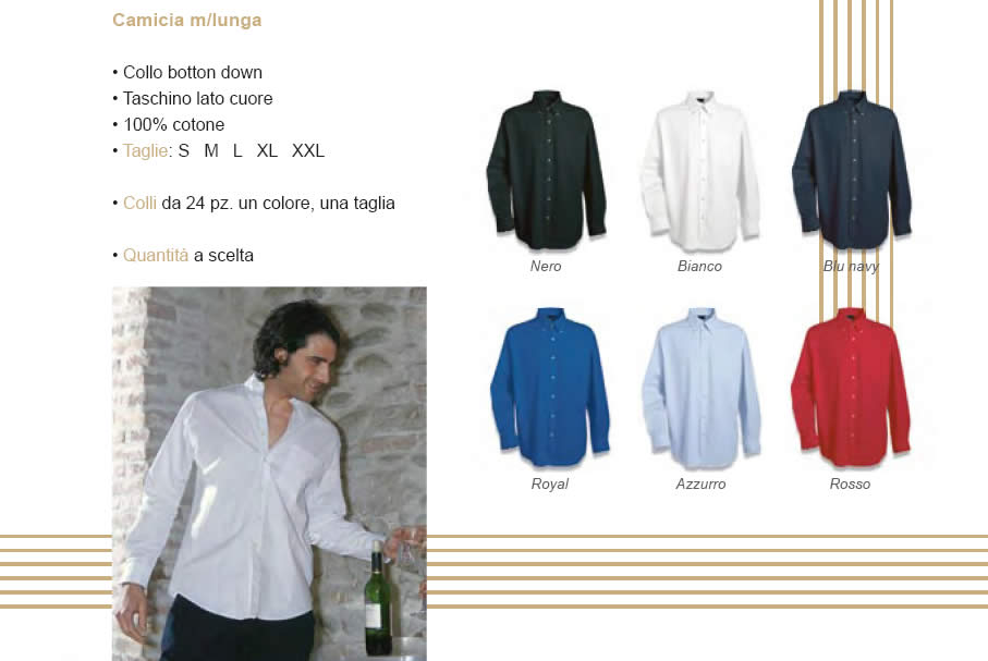 camicie ricami