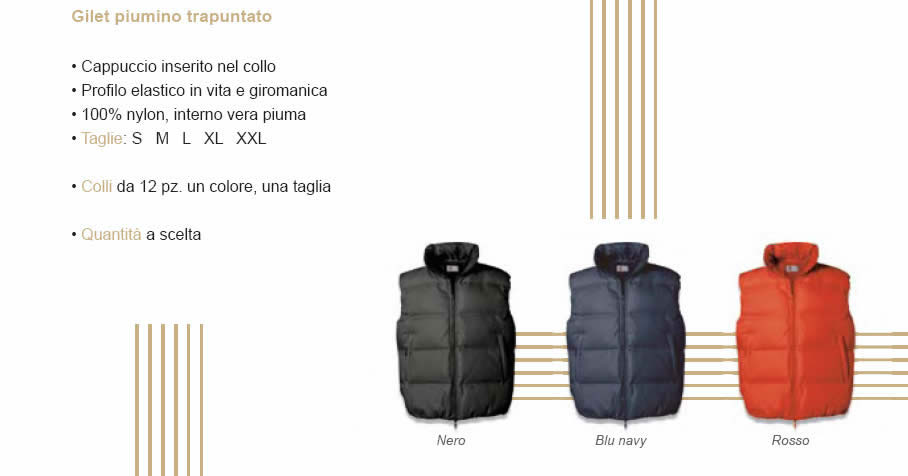 gilet ricami