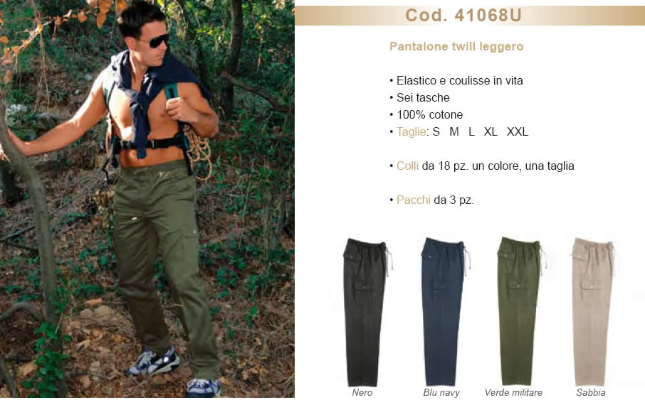 pantaloni ricami